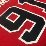 Dennis Rodman Men's Red Swingman Team Jersey - Icon Edition