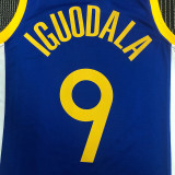 Men's Andre Iguodala Blue Team Jersey - 75th Anniversary Edition