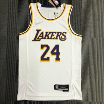 Men's Kobe Bryant White Team Jersey - 75th Anniversary Edition