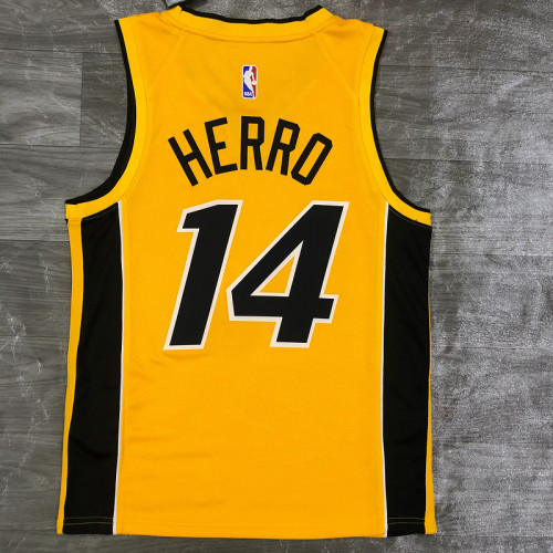 Men's Bam Adebayo Gold 2020-21 Swingman Player Jersey - Earned Edition