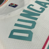 Men's Tim Duncan White Team Jersey - 75th Anniversary City Edition