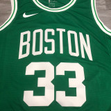 Larry Bird Men's Green Player Jersey- Icon Edition