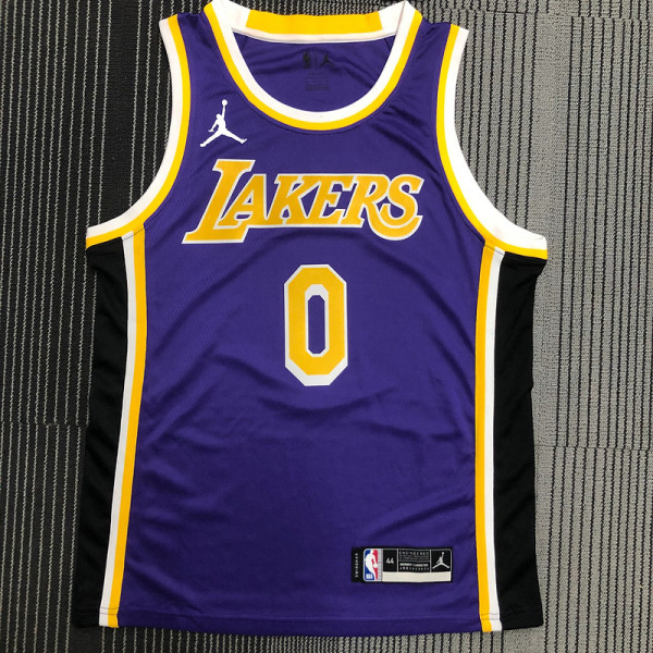 Russell Westbrook Men's Purple Swingman Team Jersey - Statement Edition