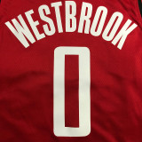 Russell Westbrook Men's Red Swingman Team Jersey - Icon Edition