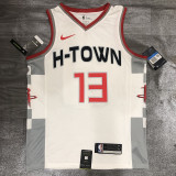 James Harden White Men's Player Jersey-City Edition