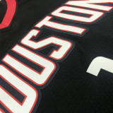 Men's John Wall Black 2020-21 Swingman Player Jersey - Statement Edition