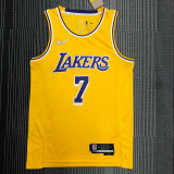 Men's Carmelo Anthony Yellow Team Jersey - 75th Anniversary Edition