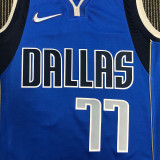 Men's Luka Dončić Blue Team Jersey - 75th Anniversary Edition
