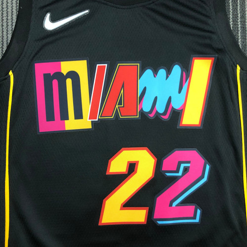 Men's Jimmy Butler Black Team Jersey - 75th Anniversary City Edition