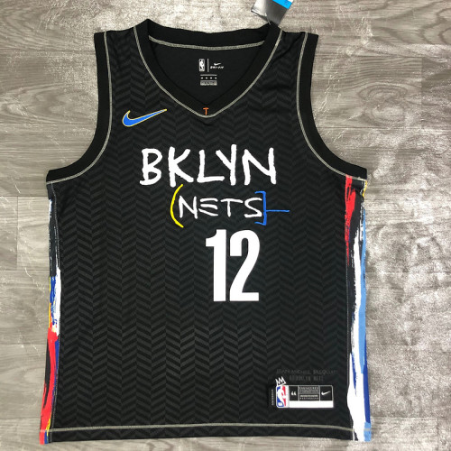 Men's Joe Harris 2020-21 Black Swingman Player Jersey – City Edition
