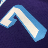 Men's Carmelo Anthony Purple Team Jersey - 75th Anniversary City Edition