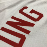 Men's Trae Young White Team Jersey - Association Edition