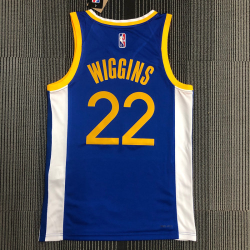 Men's Andrew Wiggins Blue Team Jersey - 75th Anniversary Edition