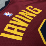 Men's Kyrie Irving Maroon Swingman Player Jersey - Icon Edition