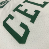Jaylen Brown Men's White 2021-22 75th Anniversary Jersey - Classic Edition