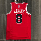 Men's Zach LaVine Red Team Jersey - 75th Anniversary Edition