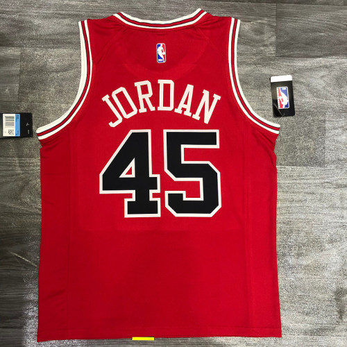 Michael Jordan Men's Red Player Jersey - Classic Edition
