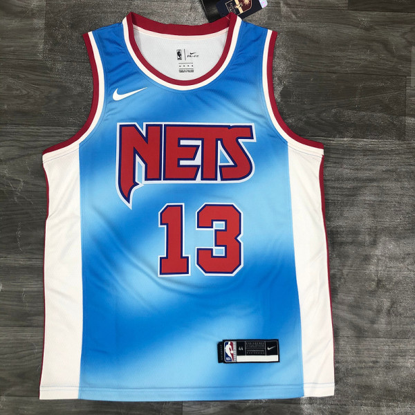 James Harden Men's Blue Player Jersey - Retro Classic Edition