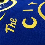 Klay Thompson Men's Blue Player Jersey - Classic Edition