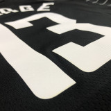 Paul George Men's Black Player Jersey- City Edition