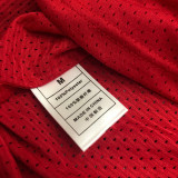 Michael Jordan Men's Red Player Jersey - Throwback Edition