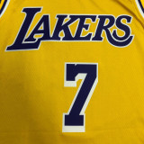 Carmelo Anthony Men's Yellow Swingman Team Jersey - Icon Edition