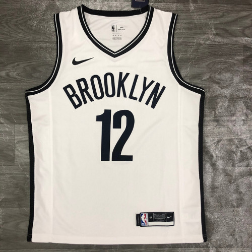 Men's Joe Harris White 2020-21 Swingman Player Jersey – Association Edition