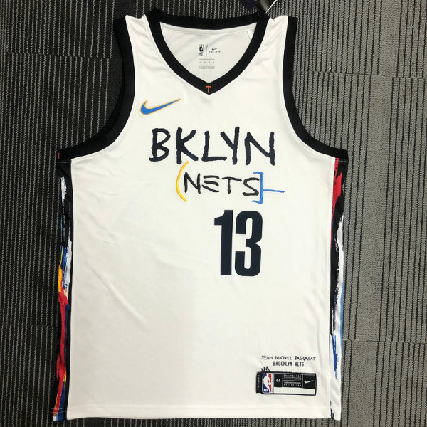 James Harden Men's White Swingman Team Jersey - City Edition