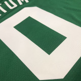Jayson Tatum Men's Green Player Jersey- Icon Edition