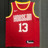 James Harden Men's Red Swingman Team Jersey - Classic Edition