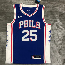 Men's Ben Simmons Royal 2020-21 Swingman Player Jersey - Icon Edition