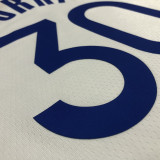 Men's Stephen Curry White Team Jersey - 75th Anniversary Edition