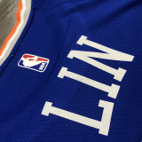 Men's Jeremy Lin Blue 2020-21 Swingman Player Jersey - Icon Edition