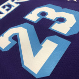 Men's LeBron James Purple Team Jersey - 75th Anniversary City Edition