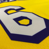Men's LeBron James 2020-21 Yellow Player Jersey - City Edition