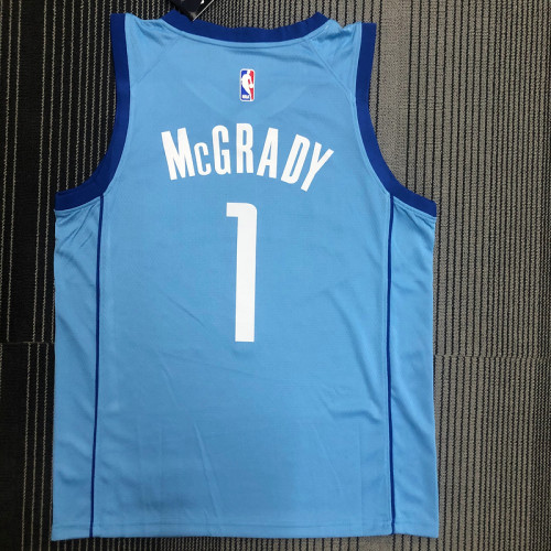 Tracy McGrady Men's Blue Swingman Team Jersey - City Edition