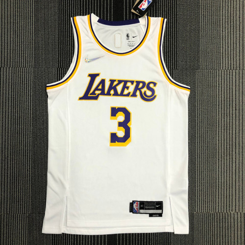 Men's Anthony Davis White Team Jersey - 75th Anniversary Edition