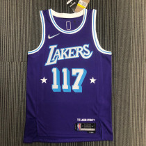 Men's LeBron James Yellow Team Jersey - 75th Anniversary Edition