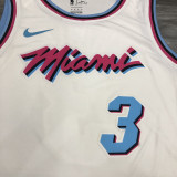 Dwyane Wade Men's White Player Jersey - Retro Classic Edition