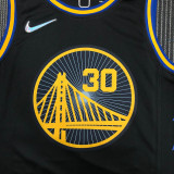 Men's Stephen Curry Black Team Jersey - 75th Anniversary City Edition