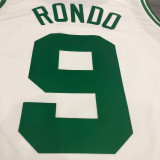 Rajon Rondo White Men's Player Jersey-Association Edition