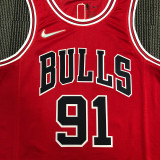 Men's Dennis Rodman Red Team Jersey - 75th Anniversary Edition