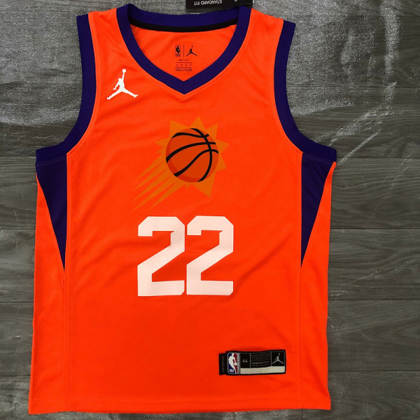 Men's DeAndre Ayton Orange Finished Swingman Player Jersey - Statement Edition