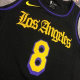 Men's Kobe Bryant 2020-21 Black Swingman Player Jersey - Noche Latina