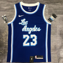 LeBron James Men's Blue Player Jersey - Retro Classic Edition