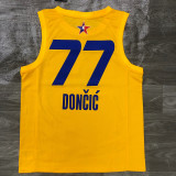 Men's Luka Dončić All-Star 2021 Yellow Swingman Player Jersey