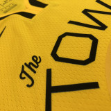 Men's Klay Thompson V-neck Yellow Player Jersey - Statement Edition