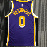Russell Westbrook Men's Purple Swingman Team Jersey - Retro Classic Edition