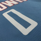 Russell Westbrook Men's Blue Swingman Team Jersey - City Edition