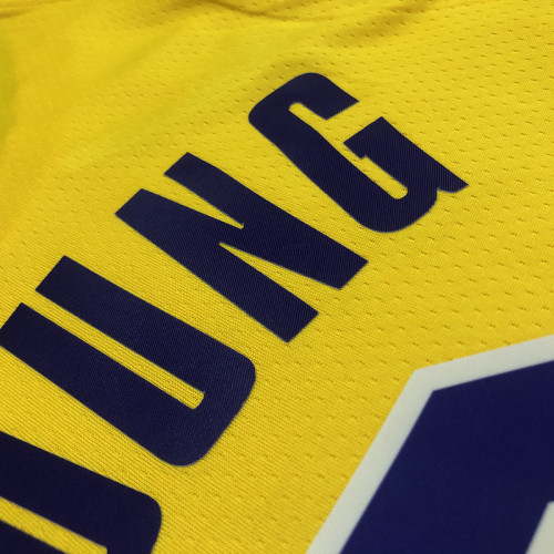 Men's Nick Young Yellow Team Jersey - 75th Anniversary Edition